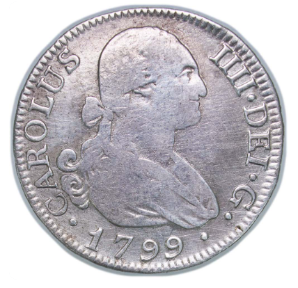 CARLOS IV. 2 Reales. Madrid 1799 MF