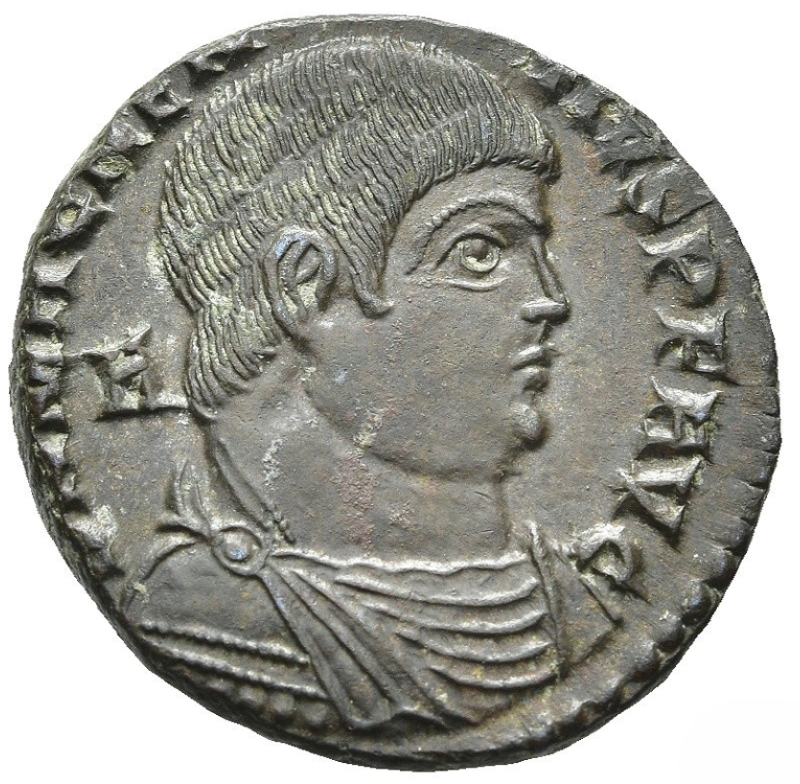 MAGNENCIO (350-353). AE. Lugdunum. Usurpador