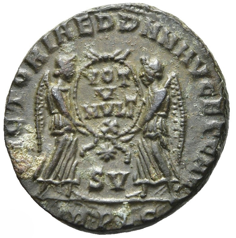 MAGNENCIO (350-353). AE. Lugdunum. Usurpador