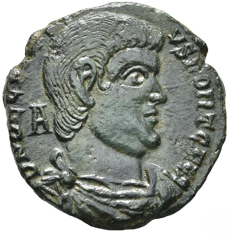 DECENCIO (César, 350/1-353). AE. Treveri. Augusto, hermano de Magnencio