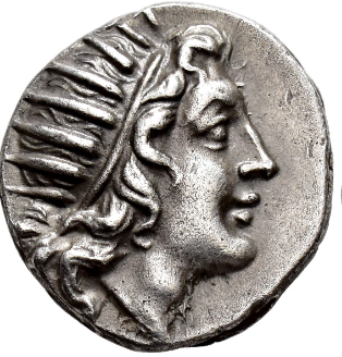 GRECIA ANTIGUA. ISLAS DE CARIA. Rodas. Dracma (c. 150-125 a.C.).