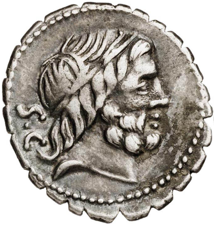 GENS ANTONIA. Denario (hacia 83-82 a.C.). Roma