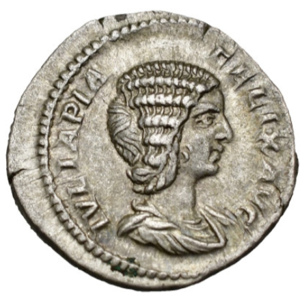 Julia Domna, Roma, Denario, 211-215. RIC. 382
