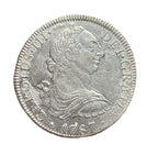 CARLOS III. 8 Reales 1787/6. Sobrefecha. México FM. EBC+