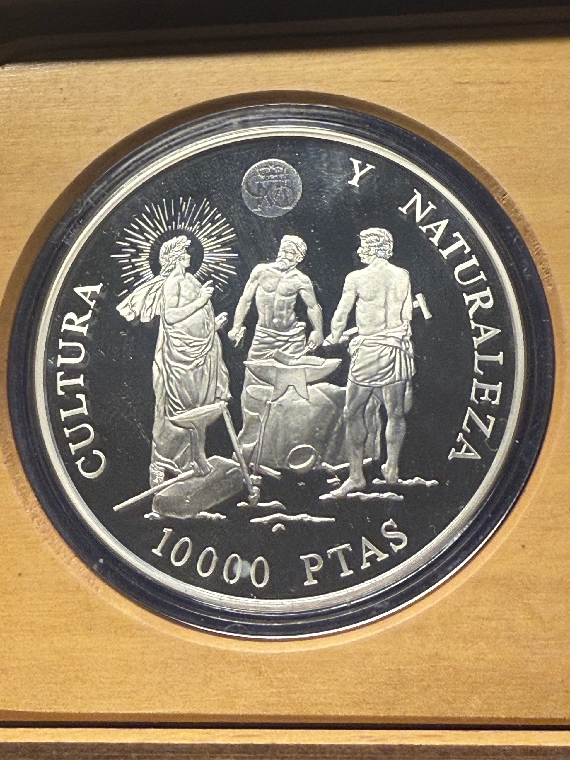 JUAN CARLOS I. Cultura y naturaleza. 10.000 5.000 y 2.000 pesetas (2). 1995.