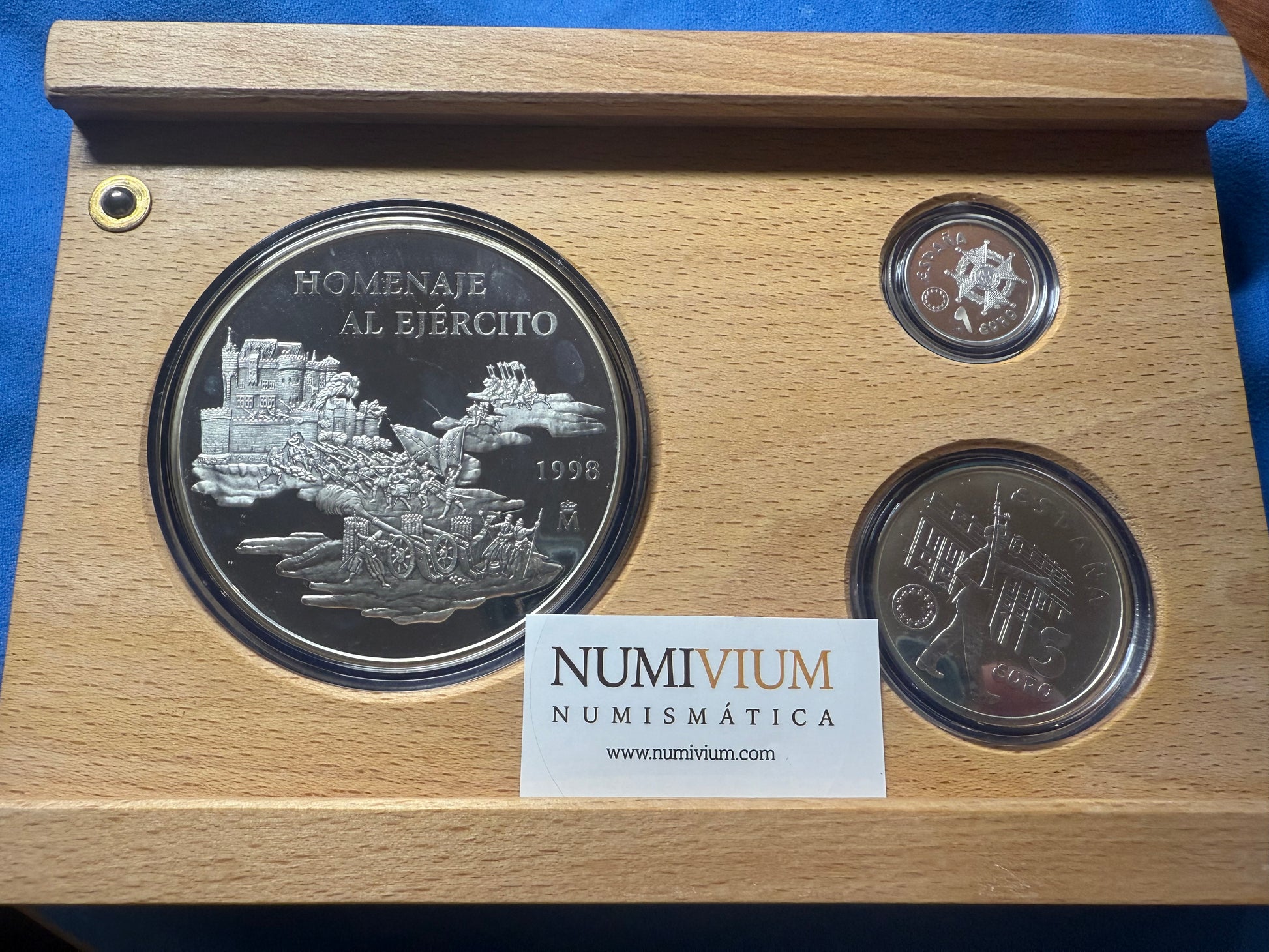 SERIE HOMENAJE AL EJERCTIO DE TIERRA ESPAÑOL. 1998.