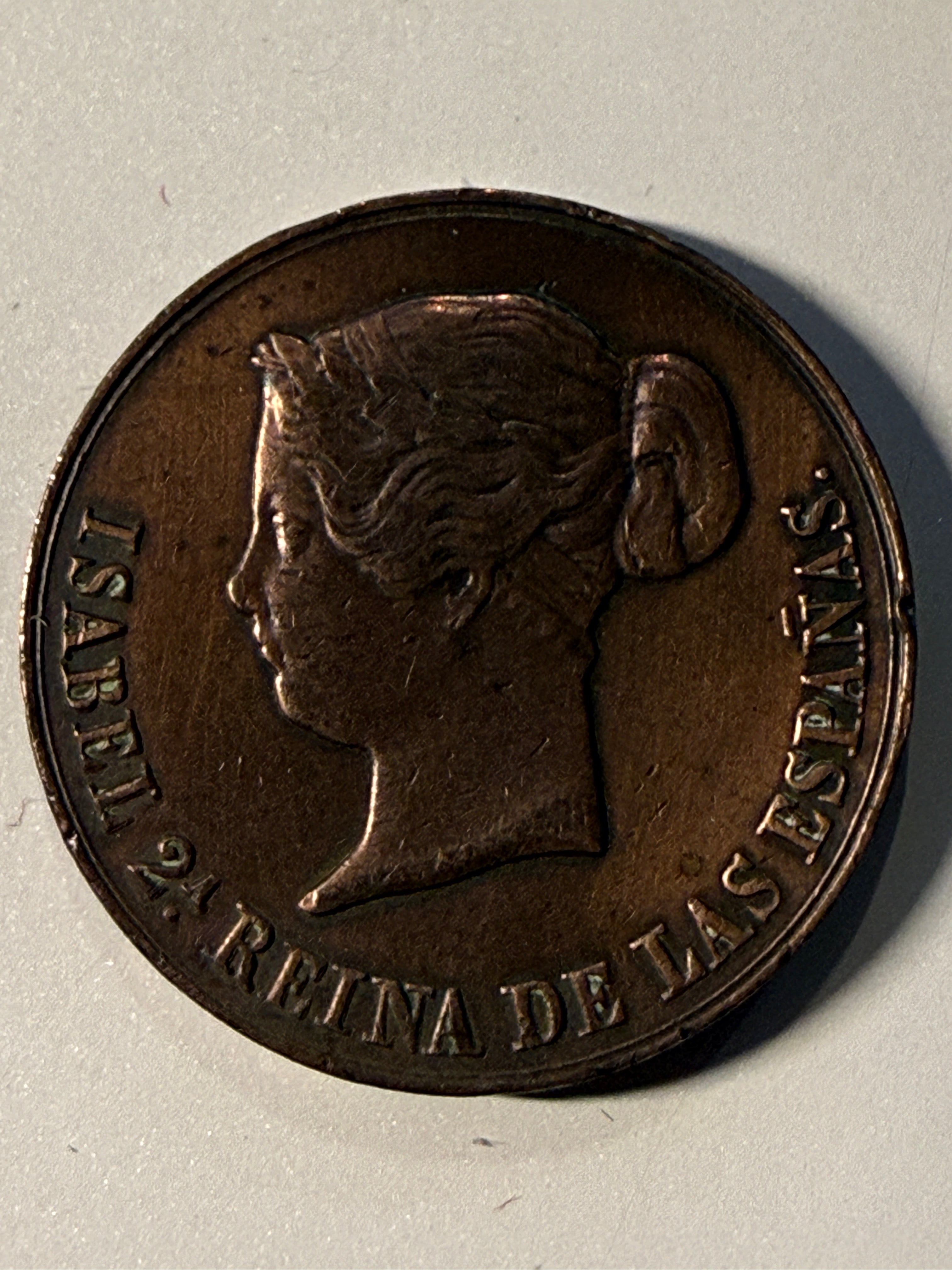 Isabel II (1833-1868). Medalla. 1858. Madrid. Inauguración del Canal Isabel II. EBC.