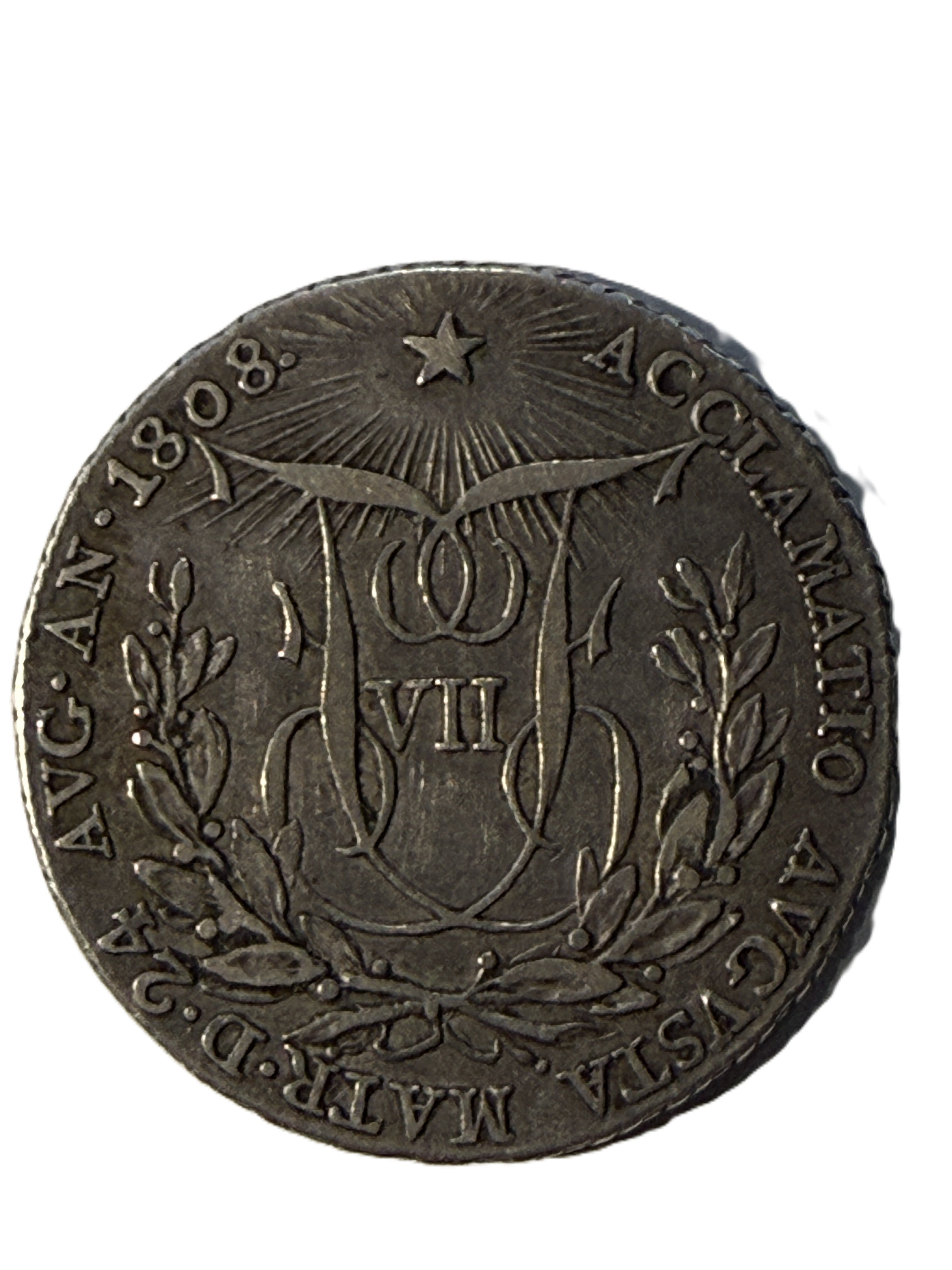 1808. Fernando VII. Proclamación en Madrid. 2 reales