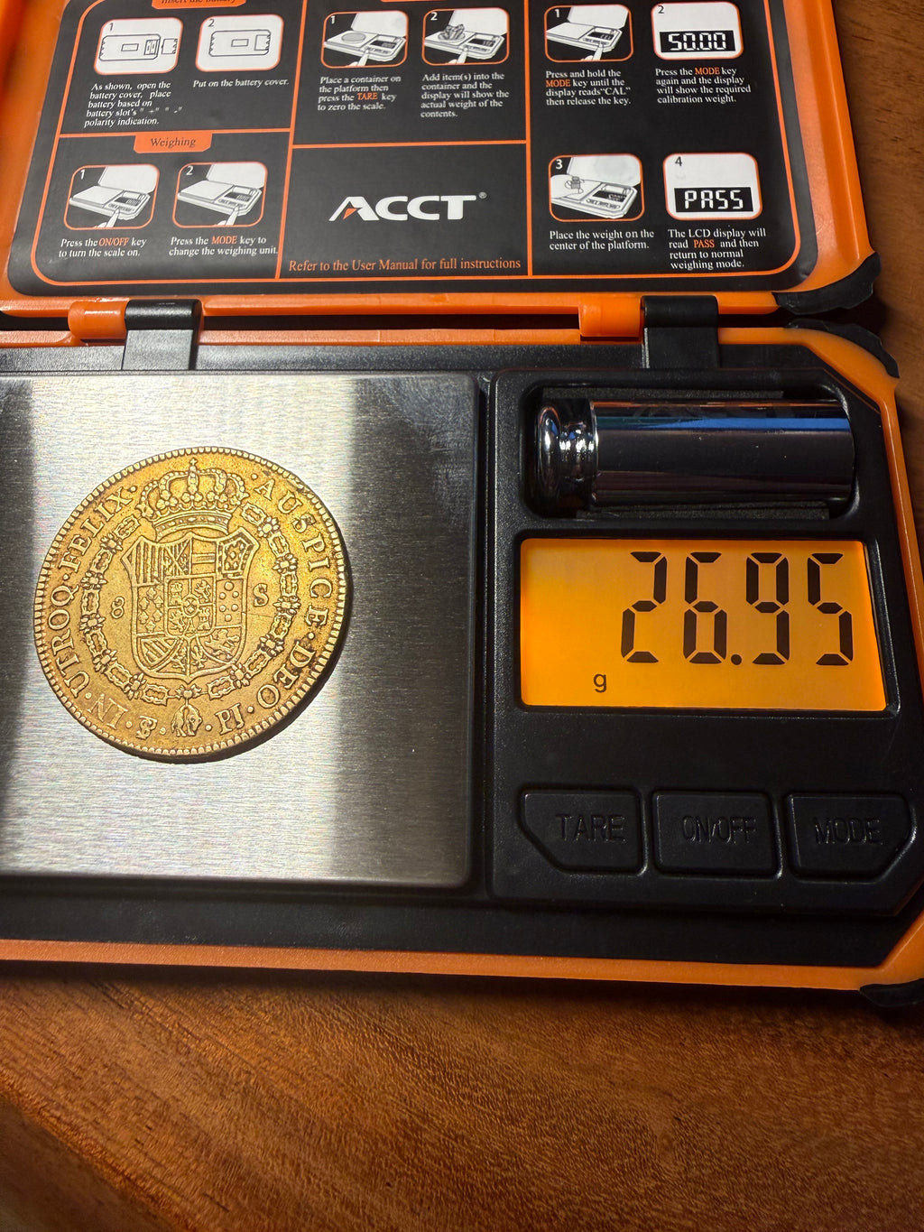 CARLOS IV. 8 (1788-1808). 8 Escudos. Potosí. 1806.