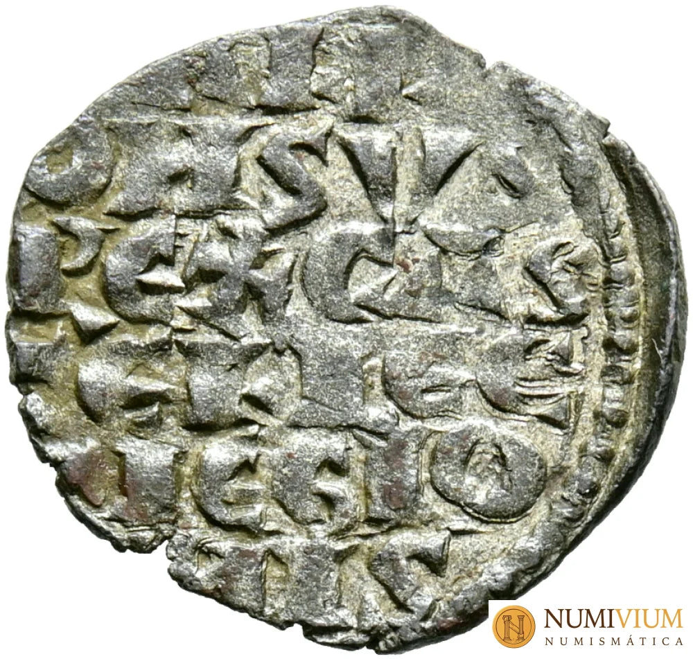 ALFONSO X (1252-1284). Dinero Alfonsí ’’de la 1º guerra de Granada’. Dinero