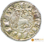 ALFONSO X (1252-1284). Dinero Alfonsí ’’de la 2ª guerra de Granada’. Burgos - Dinero