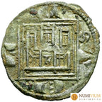 ALFONSO X (1252-1284). Pugesa / Óbolo. MBC+ Precioso ejemplar de vellón rico.
