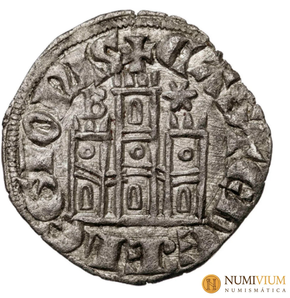 ALFONSO XI (1312-1350). Burgos. Cornado. Vellón rico. EBC