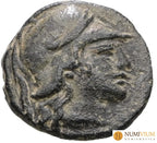ANTÍOCO IX KYZIKENO (c. 113‑95 a. C.). AE. Ceca incierta en Siria o Fenicia.