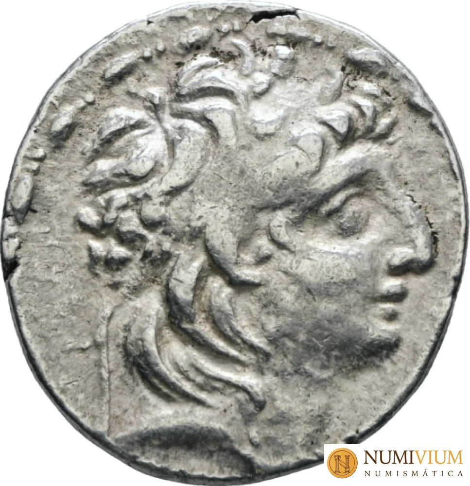Antíoco VII Evergetes 138-129 a.C. Tetradracma. Ceca de Antioquía.