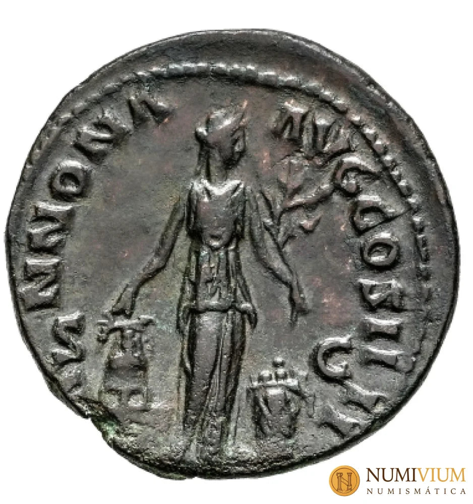 Antonino Pío. As. 153-154 d.C. Roma.