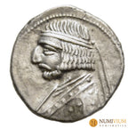 Arsaces XVI (circa 75-62 a.C.). Dracma. Rhagai.