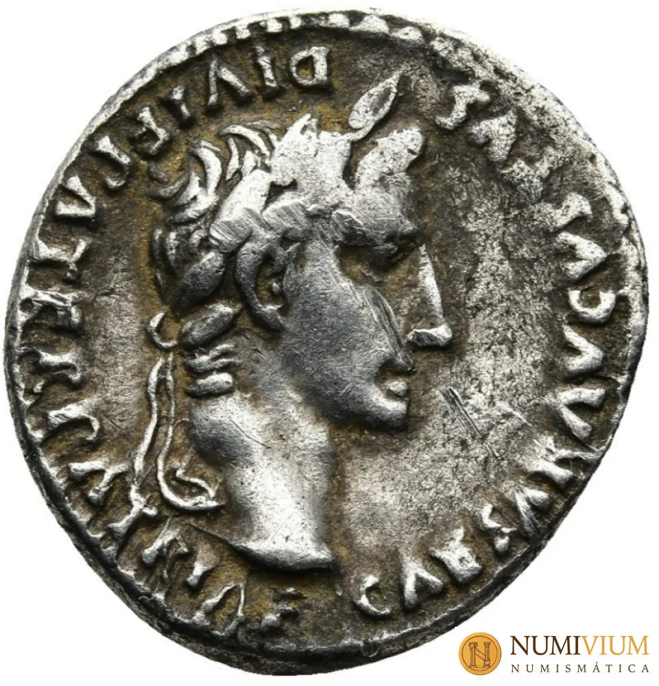 AUGUSTO (27 a.C.-14 d.C.). Lugdunum. Denario. RIC-207. MBC Denario
