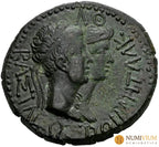 Augusto y Rhoemetalkes I. 11 a.C. - 12 d.C. Tracia.