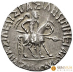AZILISES (57-35 a.C.). Tetradracma. MBC+