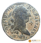 Carlos III (1759-1788). 4 maravedís. 1788. Segovia. - 4 Maravedís