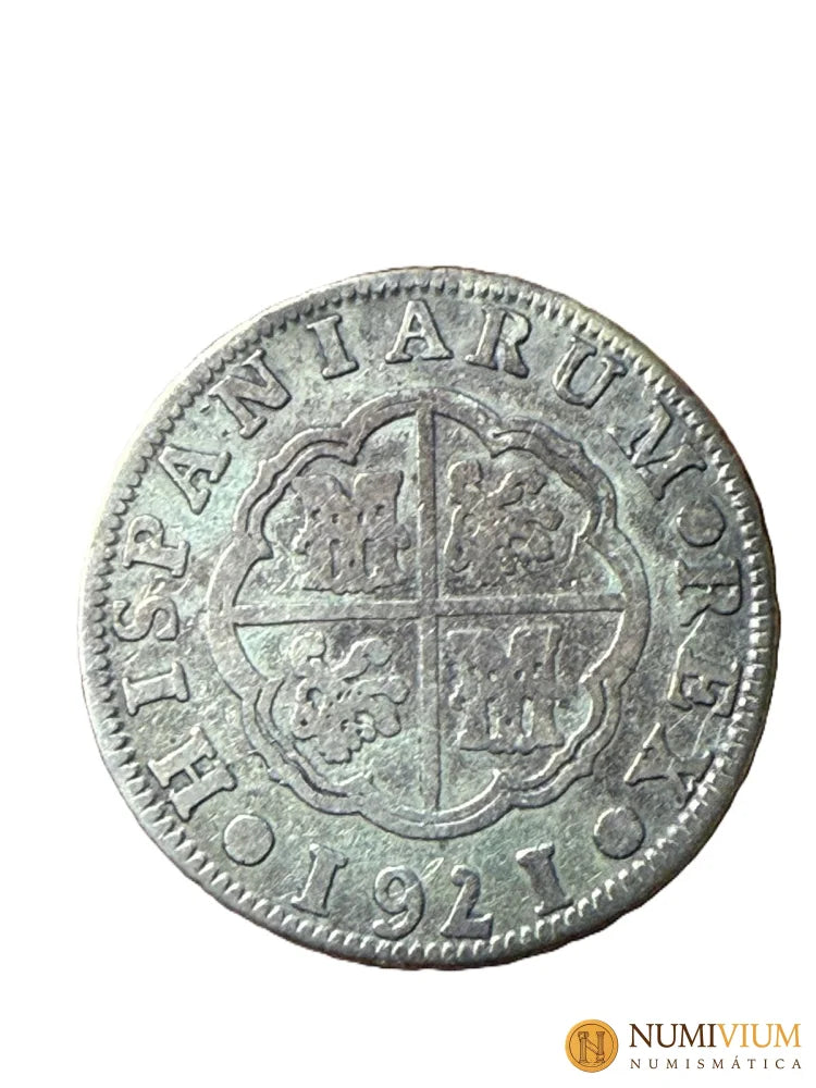 Carlos III 1761 2 Reales M JP. Madrid. MBC 2 Reales