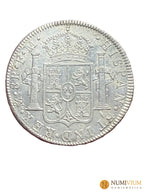 CARLOS III. 8 Reales 1787/6. Sobrefecha. México FM. EBC+ Sobrefecha