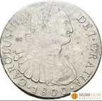 CARLOS IV (1788-1808). 8 Reales. 1800. Lima. MBC+