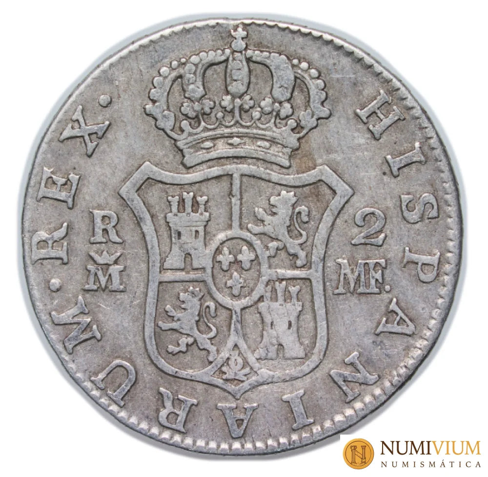 CARLOS IV. 2 REALES 1797 MADRID 2 Reales