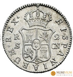 CARLOS IV. 2 Reales. 1806. Sevilla. MBC+/EBC-. Restos brillo original