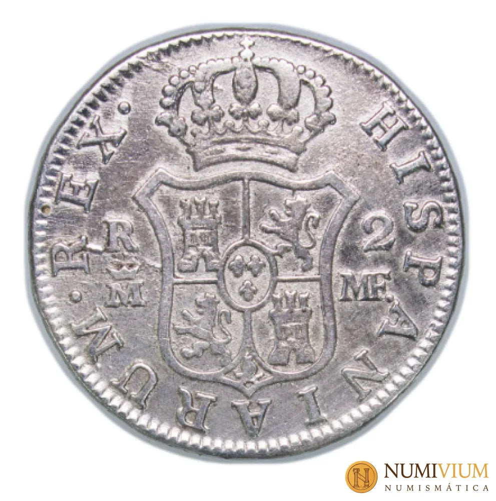 CARLOS IV. 2 Reales. Madrid 1799 MF
