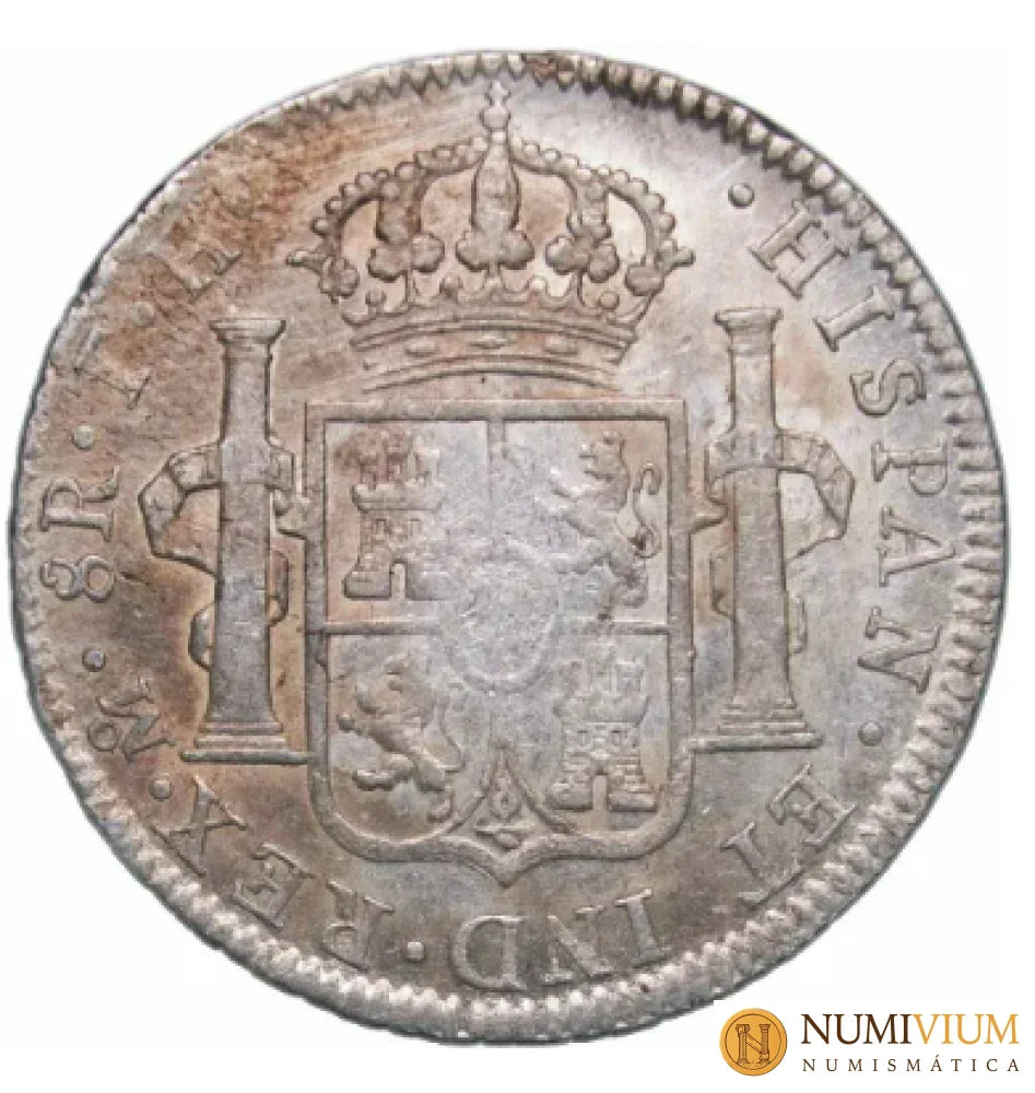 CARLOS IV. 8 Reales. México TH. 1804