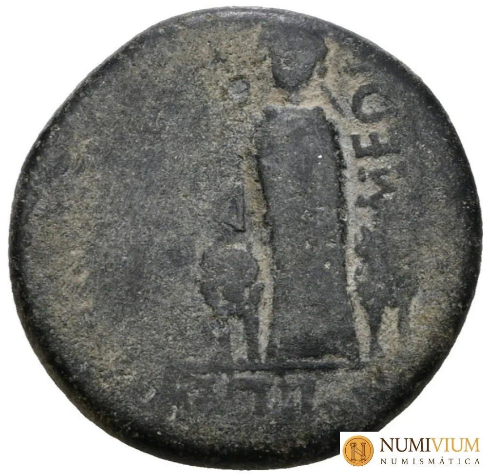 Claudio (41-54 d.C.). FRIGIA. Docimeo. Bronce.