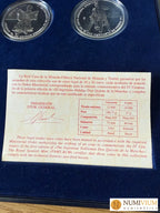 Colección Plat Proof - IV Centenario de la publicación de El Quijote. FNMT 2005. Escasa