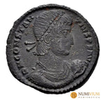 CONSTANCIO II. Centenional. 348-350 d.C. Thessalonica. (Ric-VIII 115). MBC/MBC+. Centenional