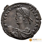 Constancio II. Centenional. 348-350 d.C. Treveri. (Ric-VIII 222). Centenional
