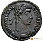 CONSTANCIO II. Follis. 337-361 d.C. Siscia. (Ric-243). EBC/EBC-