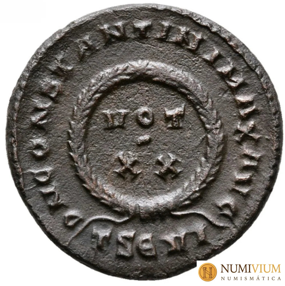 Constantino I “el Grande” (306‑337 d. C.). Follis. Tesalónica.