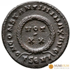 Constantino I “el Grande” (306‑337 d. C.). Follis. Tesalónica.