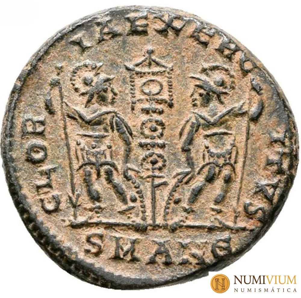 Constantino II César. 317-337. Antioquía. EBC. Buen ejemplar Follis