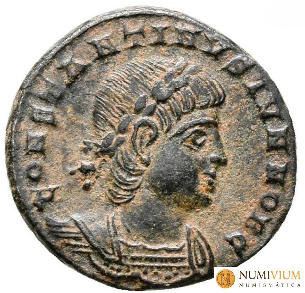 Constantino II César. 317-337. Antioquía. EBC. Buen ejemplar Follis
