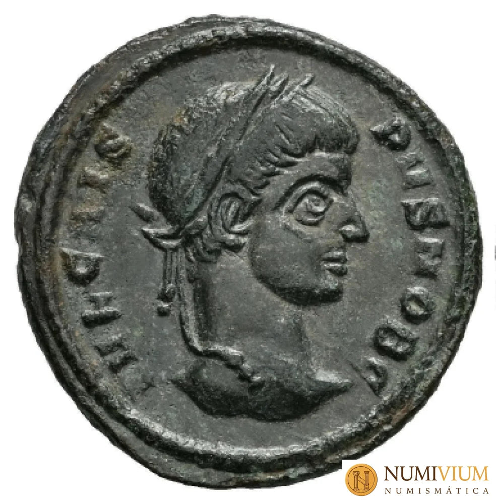 Crispo. Follis. 320-321 d.C. Siscia. (Ric VII-169)