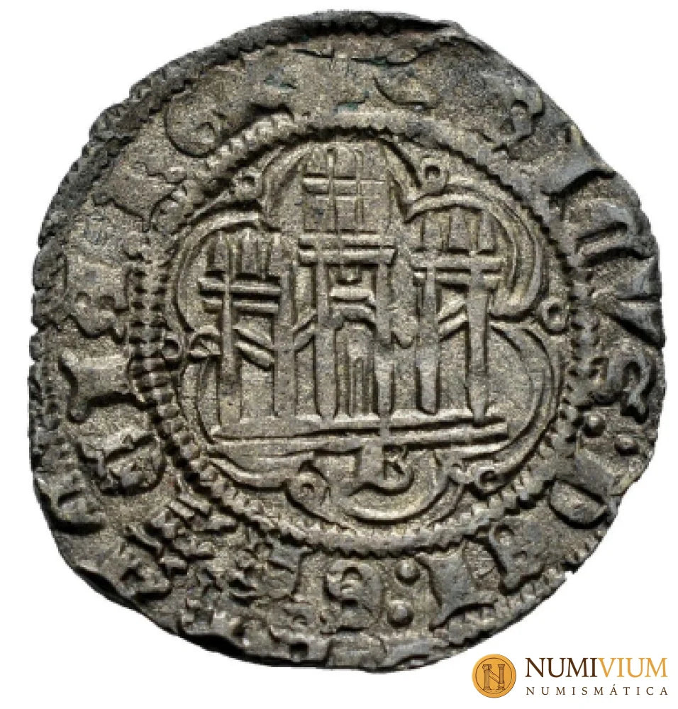 Enrique III (1390-1406). Blanca. Burgos. MBC+.