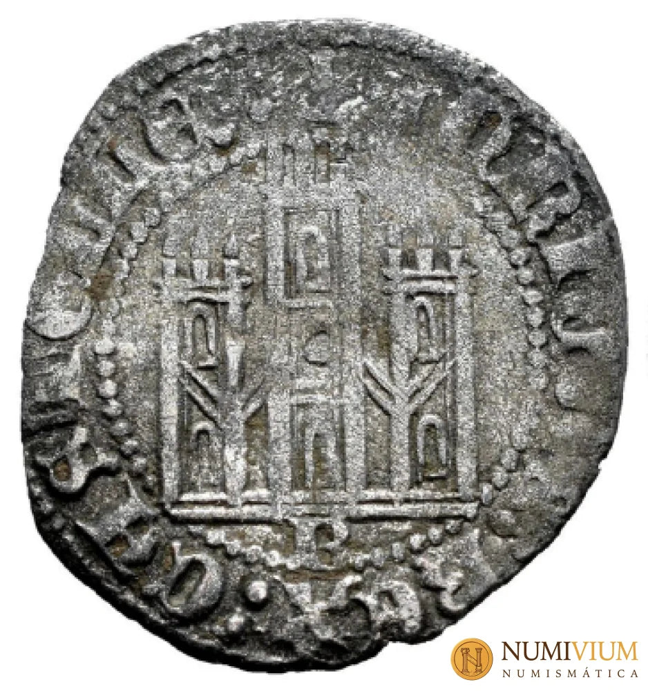 ENRIQUE III (1390-1406). Cinquén. Burgos. MBC+/MBC.