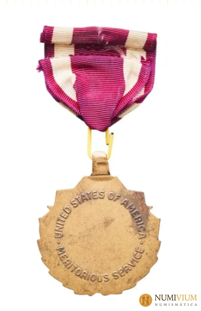 Estados Unidos. República Federal. 1969. Medalla de Establecimiento (Medalla al Servicio Meritorio).