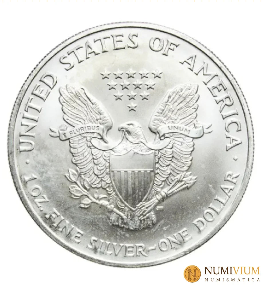 Estados Unidos, República Federal 2005, 1 Dólar ’American Silver Eagle’ (Copia) (Copia) (Copia) (Copia) (Copia) - Onza