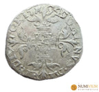 Felipe II (1556- 1598). 1/20 de escudo felipe. 1594. Tournai. Rara - 1/20 de Escudo