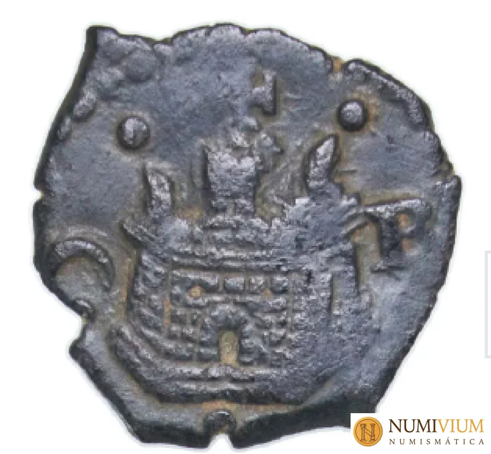 FELIPE II 1573 - 1589 B Blanca - Vellón Burgos