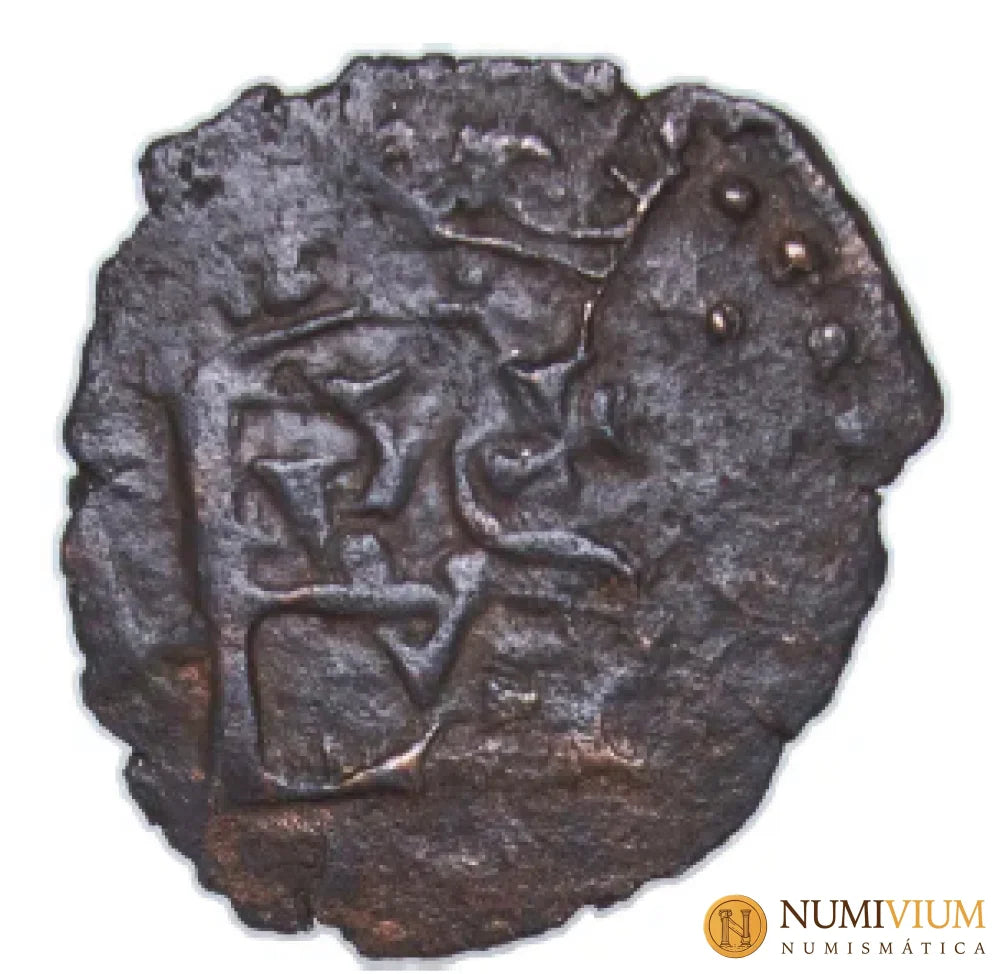 FELIPE II. 1573–1589 Blanca de vellón de Felipe II ceca de Burgos