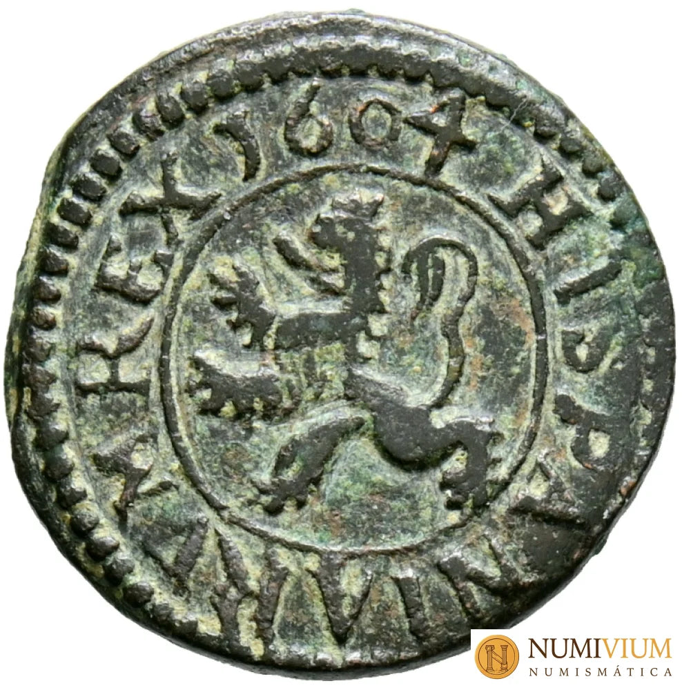 FELIPE III (1598-1621). 2 Maravedís. 1604 Segovia. MBC 2 maravedís